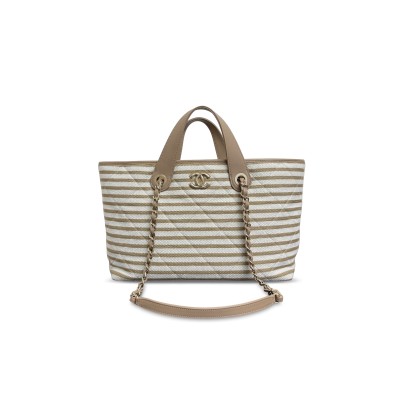 CHANEL 26C DEAUVILLE TOTE BAG (46*25*13cm)